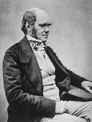 Photo of Charles Darwin.