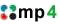 MPEG-4 logo.