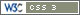 Click to validate the CSS level 3