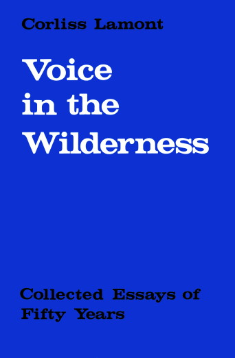 'Voice in the Wilderness: Collected Essays of Fifty Years' (book cover).