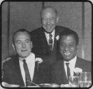 Johnnie Falk, Corliss Lamont, and James Baldwin